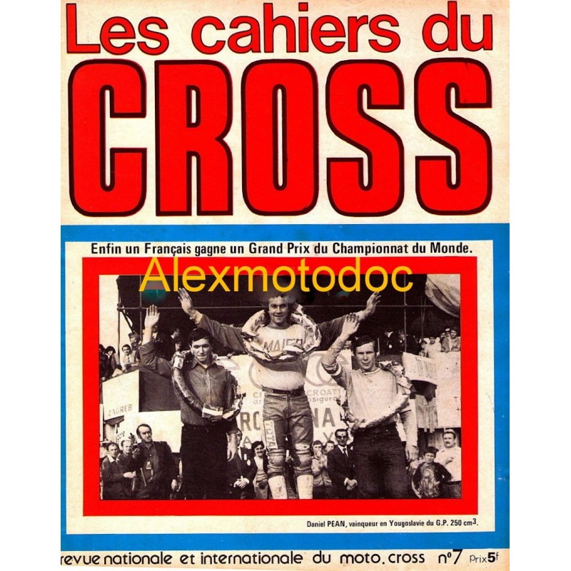 Cahier du cross n° 7